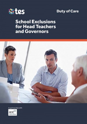School Exclusions for Head Teachers and Governors